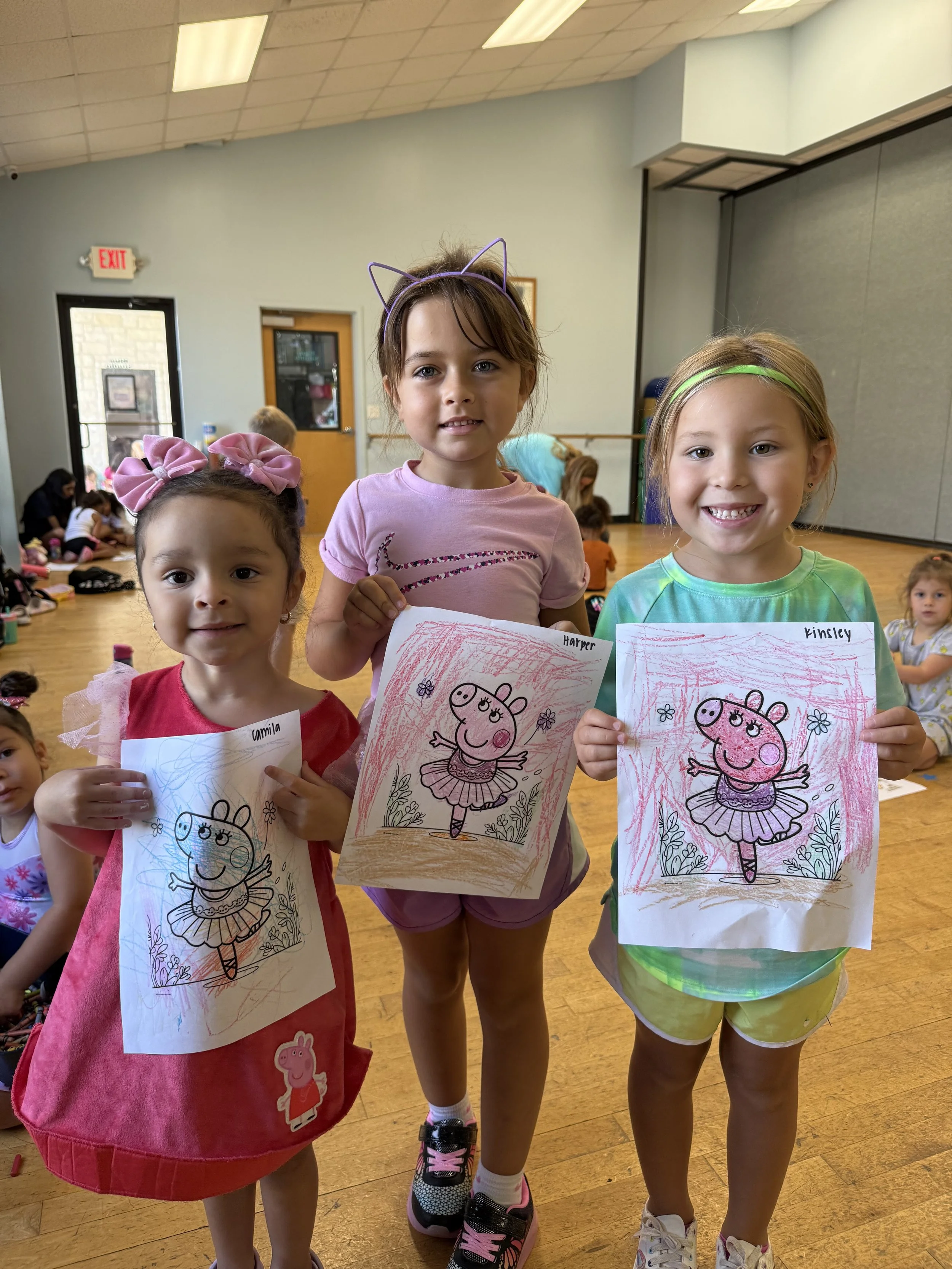 Children enjoying a Dance Unlimited camp activity