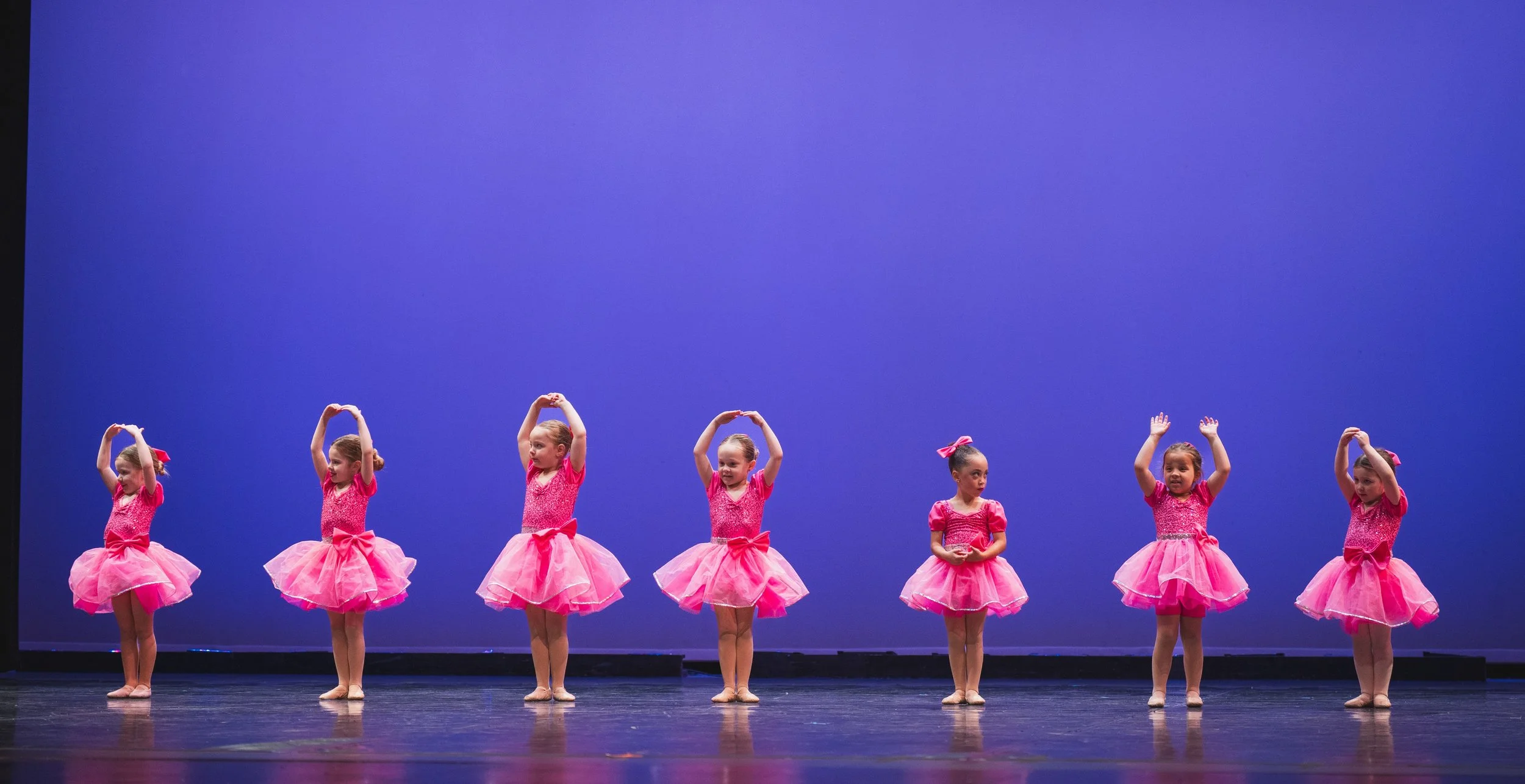 Dance Unlimited dancers performing at recital